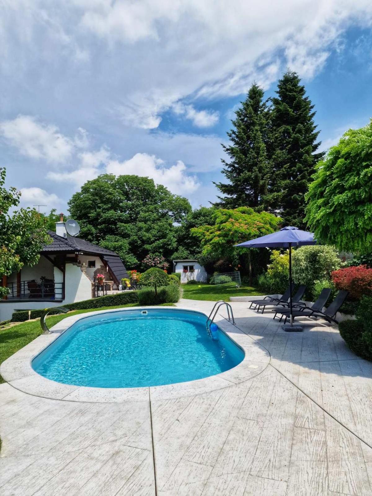 Riverside Pool Villa Újvidék Kültér fotó